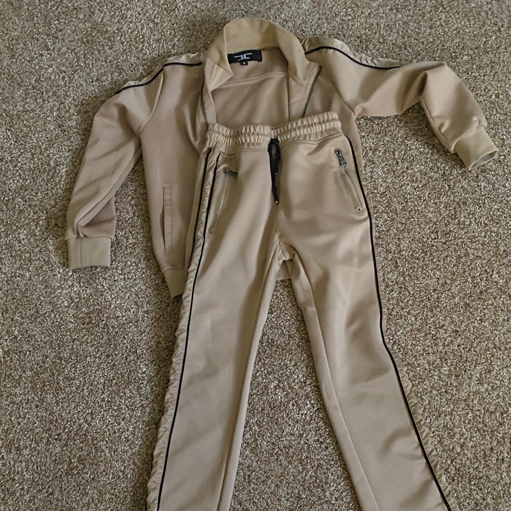 Jordan Craig Kids Matching Set in Tan